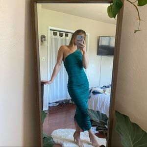 One Shoulder MIDI dress